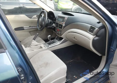 2009 Subaru Impreza 2.5I z USA, uszkodzony, nr VIN JF1GH60609H823224